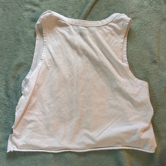 Cropped Vans Tank-Top with sunset; Size: XS - Picture 4 of 4